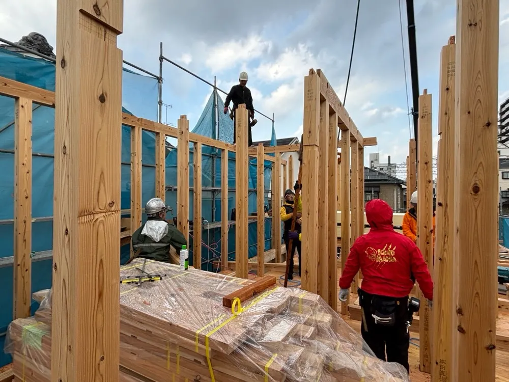 【現場レポート】松山市宮西のH様邸、上棟から現在までの様子をお届け!